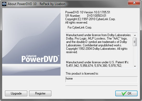 Powerdvd 7 crack keygen